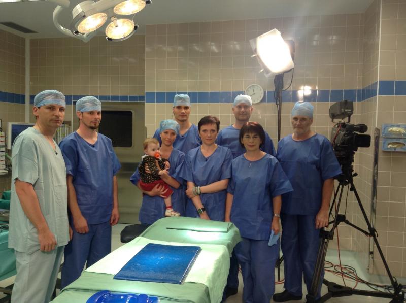 z vysílání v IKEM o transplantacích jater