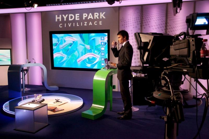 příprava na vysílání