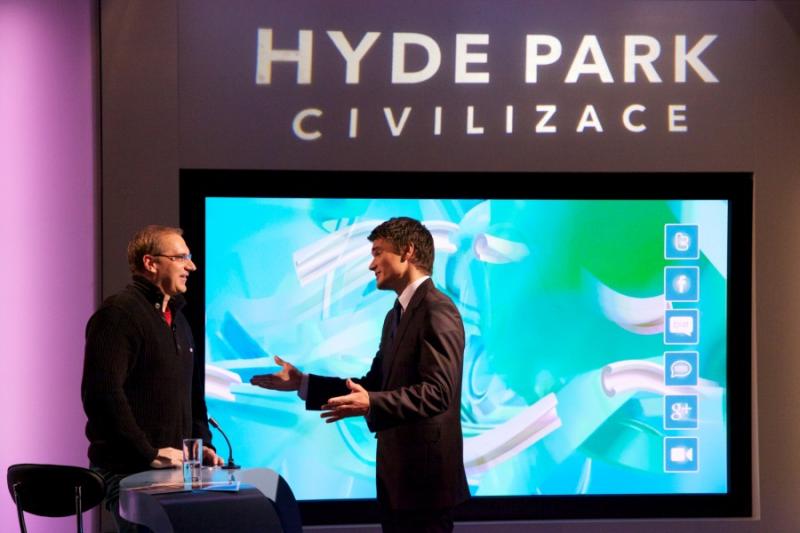 diskuse s J.W. Ricem po vysílání